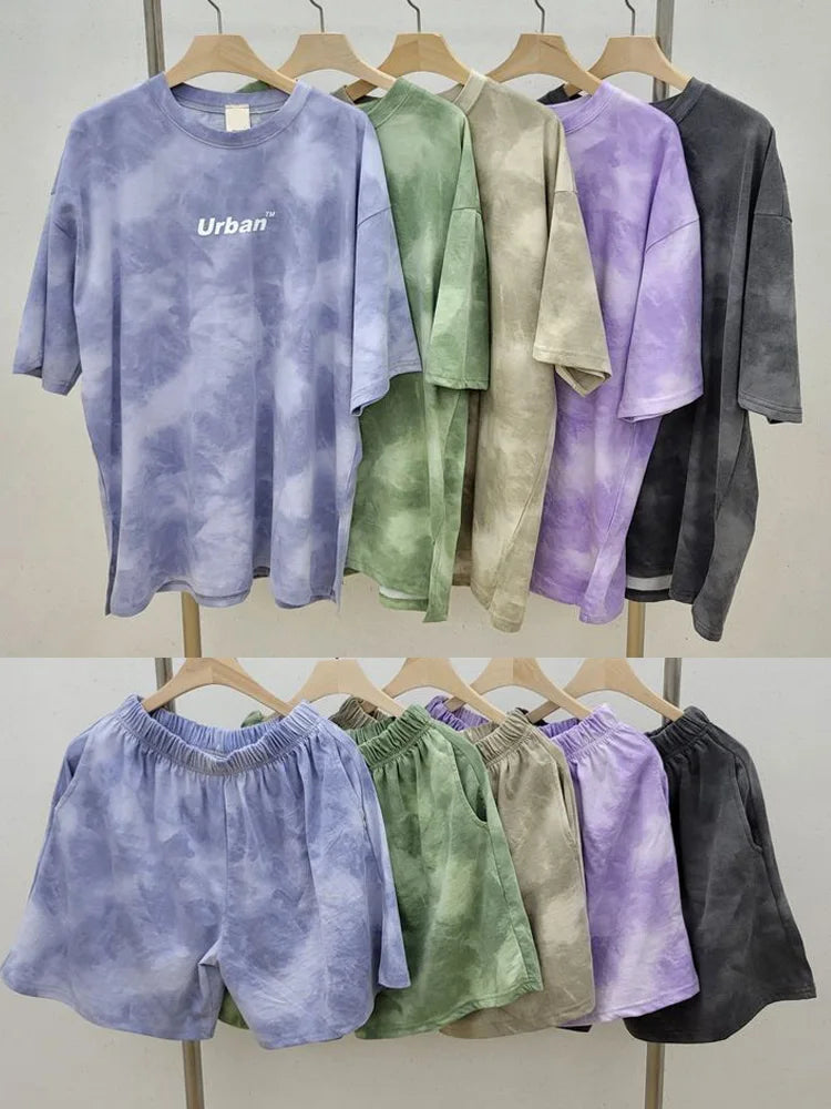 T-Shirt Shorts Suit Set