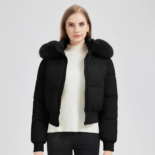 Korean Style Down Cotton Thicken Short Winter Jacket Coat