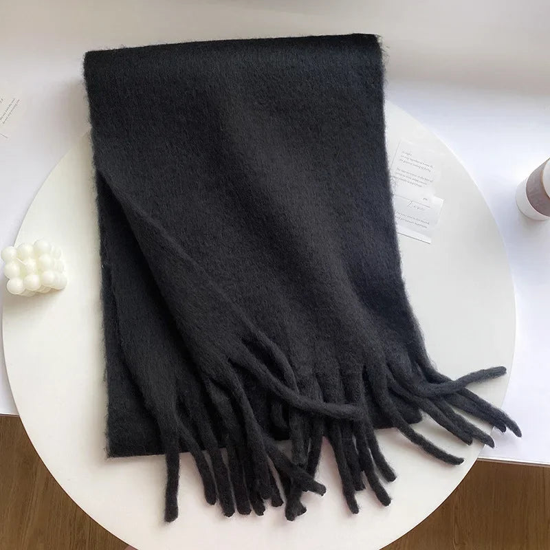 Luxury Cashmere Thickened Warm Shawl Scarf