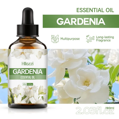 Gardenia Essential Oil, a Pure Floral Scent Suitable for Body Massage and Hair Care