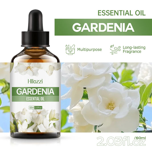 Gardenia Essential Oil, a Pure Floral Scent Suitable for Body Massage and Hair Care