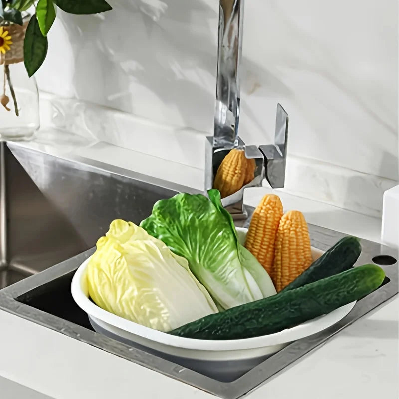 3 Pack Collapsible Tub Wash Basin Laundry Baskets
