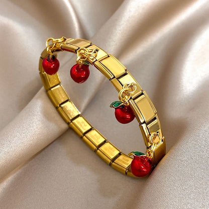 DANA Geometric Square Stainless Steel Bracelets