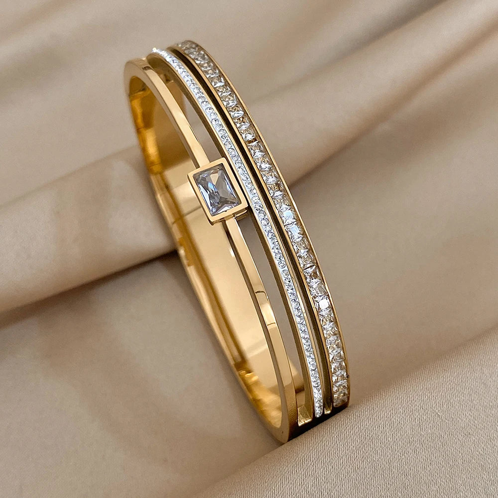 DANA Stainless Steel Cuff Bracelet