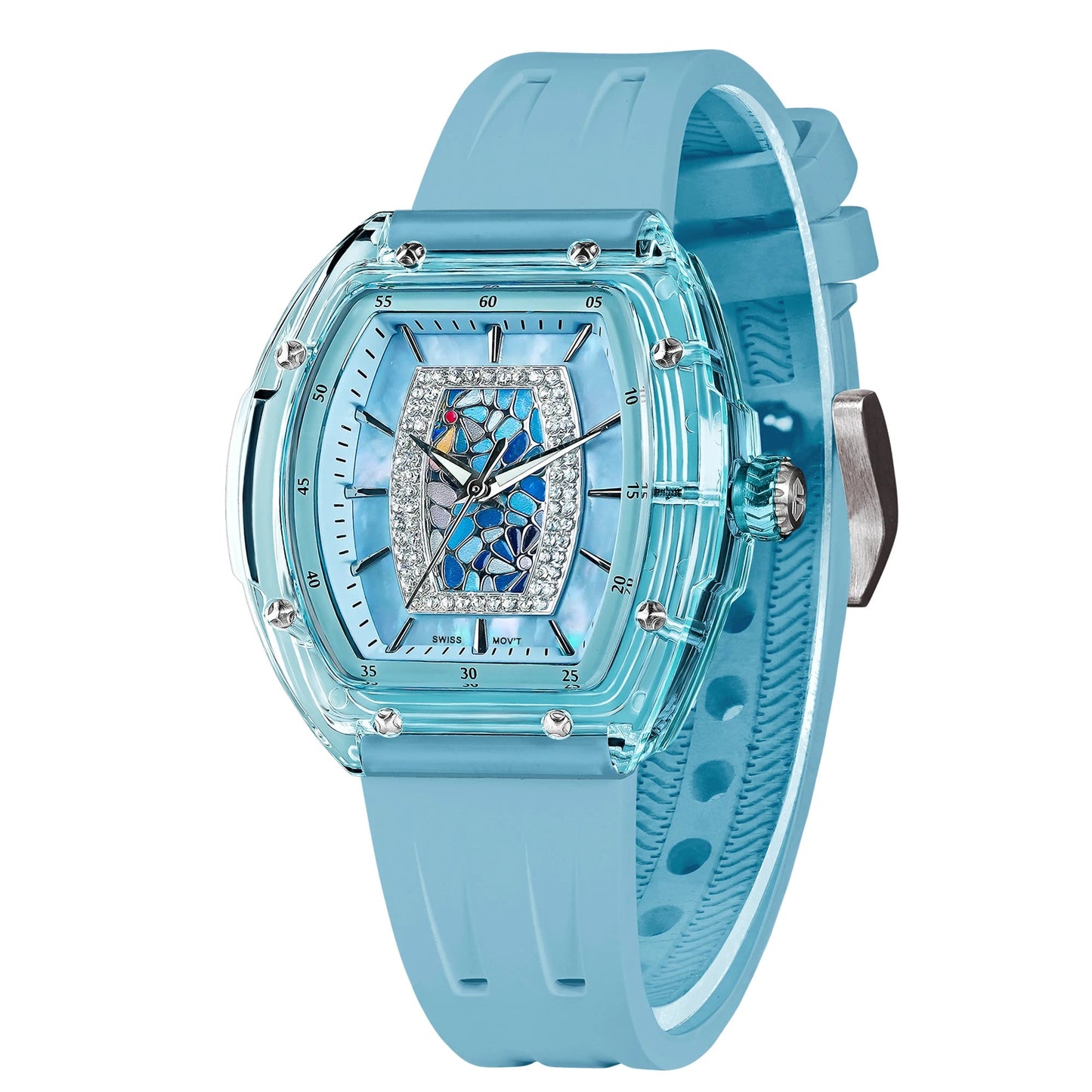 Quartz Swiss Movement Sapphire Crystal Waterproof Luminous Shock Watch