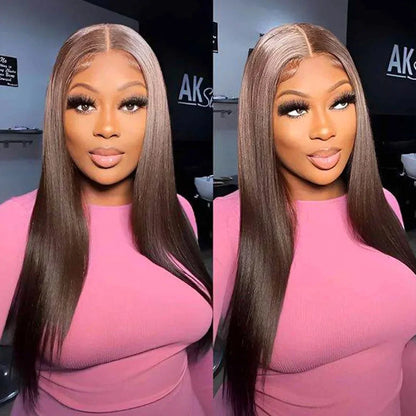 Long Straight 13X4 Lace Front Synthetic Hair Wig