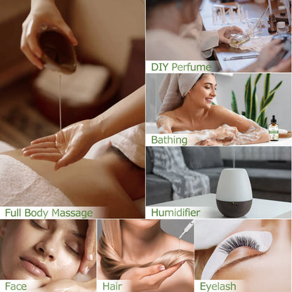 Gardenia Essential Oil, a Pure Floral Scent Suitable for Body Massage and Hair Care