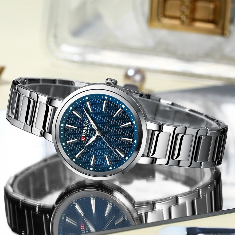 Luxury Stainless Steel Bracelet Waterproof Luminous Watches