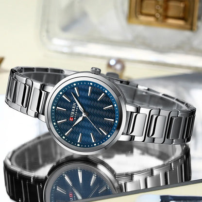 Luxury Stainless Steel Bracelet Waterproof Luminous Watches