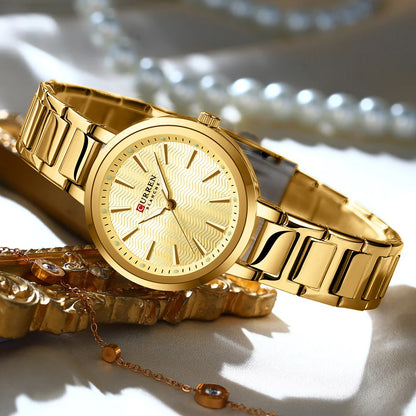 Luxury Stainless Steel Bracelet Waterproof Luminous Watches