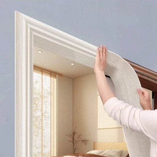 1PC 5mx10cm/20cm Imitation Wood Grain Door Frame
