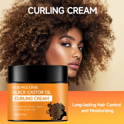 Black Castor Oil Curl Defining Cream