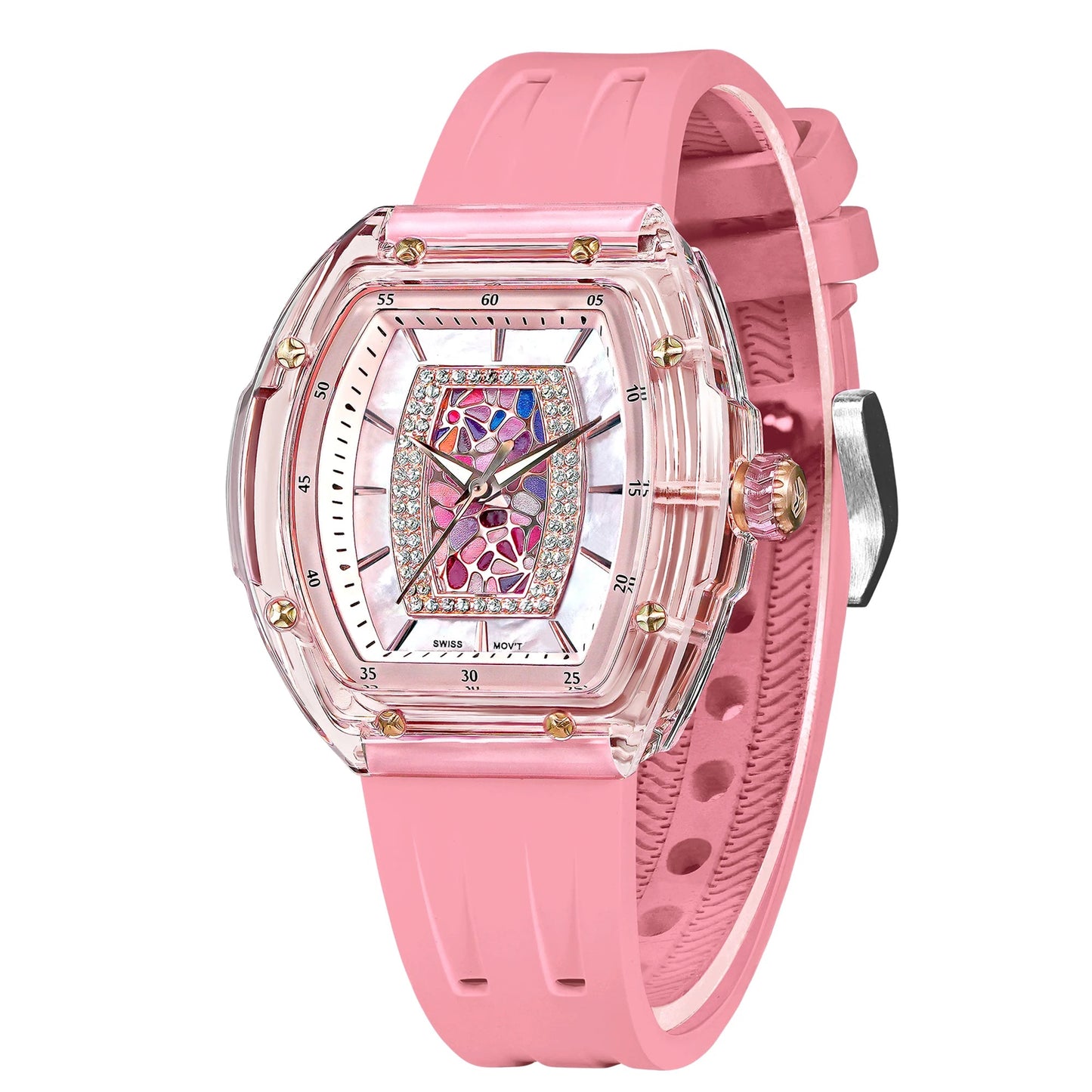 Quartz Swiss Movement Sapphire Crystal Waterproof Luminous Shock Watch