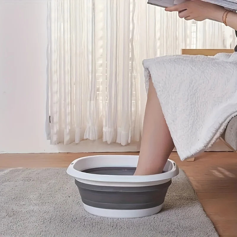 3 Pack Collapsible Tub Wash Basin Laundry Baskets