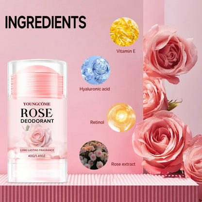 Pink Rose Essentials Deodorant Stick