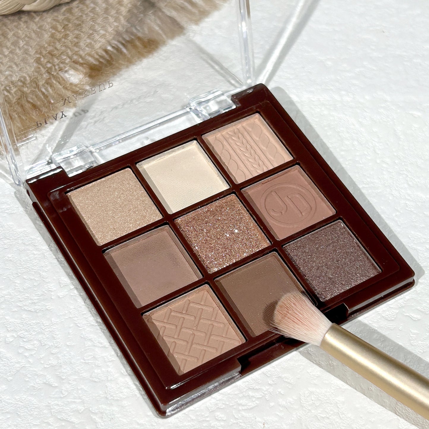 Chocolate Warm Brown Earth Palette - 9 Shades Matte Eyeshadow
