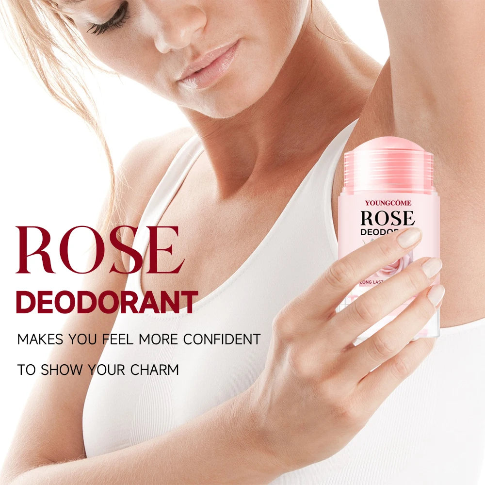 Pink Rose Essentials Deodorant Stick