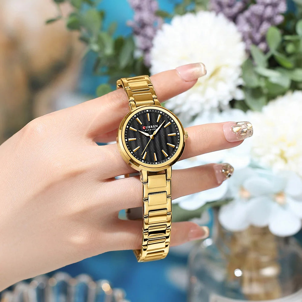 Luxury Stainless Steel Bracelet Waterproof Luminous Watches