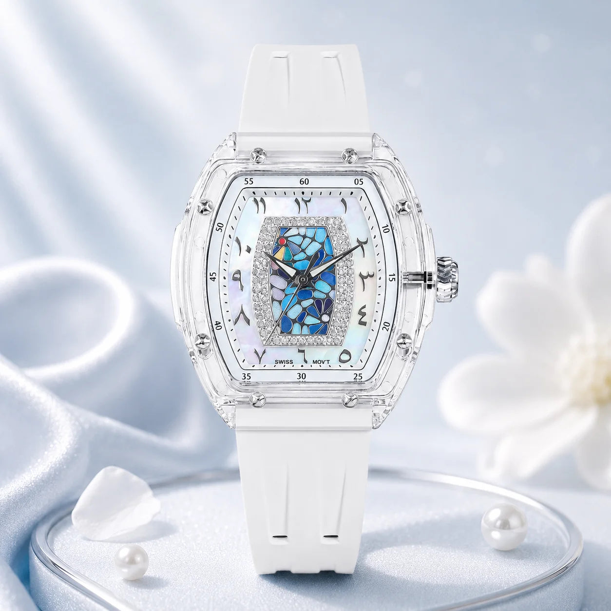 Quartz Swiss Movement Sapphire Crystal Waterproof Luminous Shock Watch