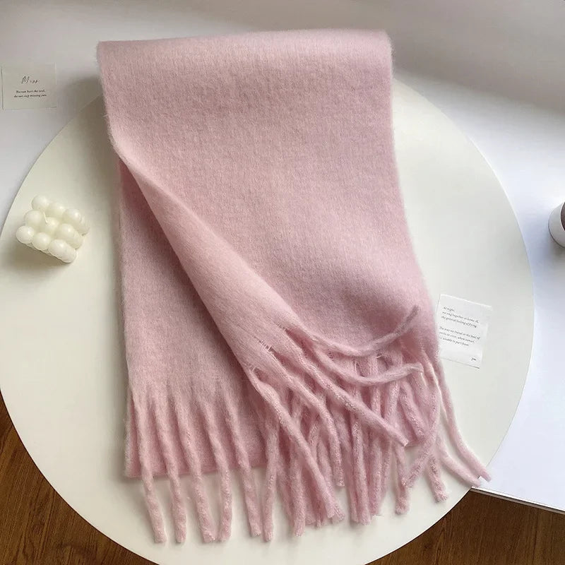 Luxury Cashmere Thickened Warm Shawl Scarf