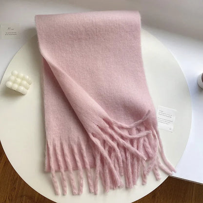 Luxury Cashmere Thickened Warm Shawl Scarf