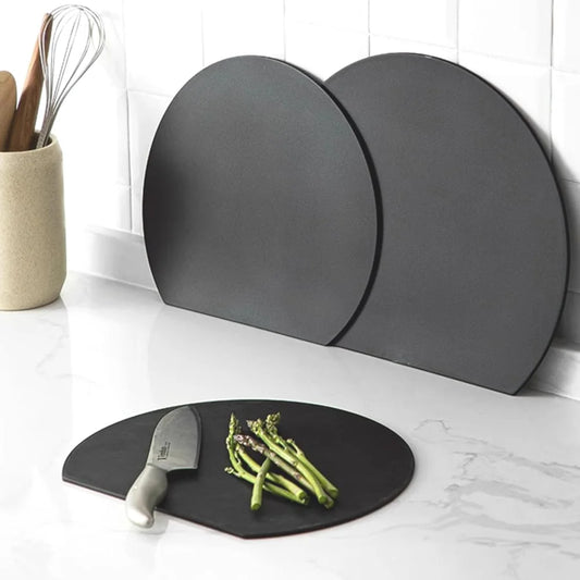 Thick silicone kitchen cutting board pad