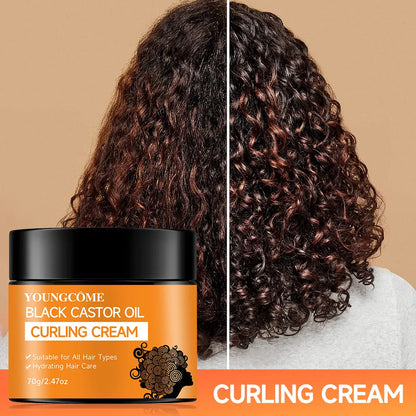 Black Castor Oil Curl Defining Cream