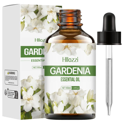 Gardenia Essential Oil, a Pure Floral Scent Suitable for Body Massage and Hair Care