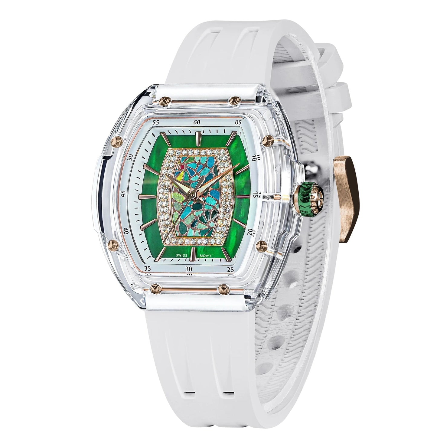 Quartz Swiss Movement Sapphire Crystal Waterproof Luminous Shock Watch
