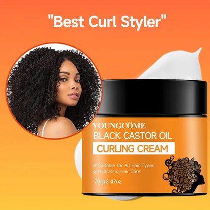 Black Castor Oil Curl Defining Cream