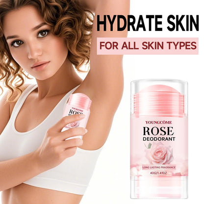 Pink Rose Essentials Deodorant Stick