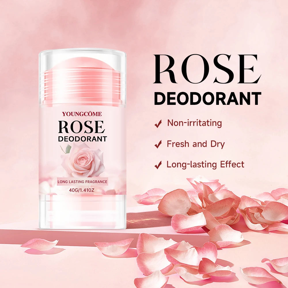 Pink Rose Essentials Deodorant Stick