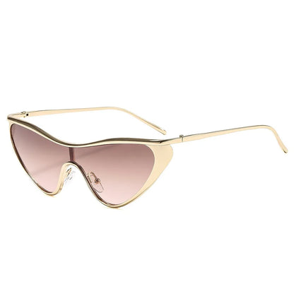 Vintage Cat Eye Luxury Y2K Punk One-Piece Sun Glasses
