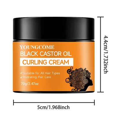 Black Castor Oil Curl Defining Cream