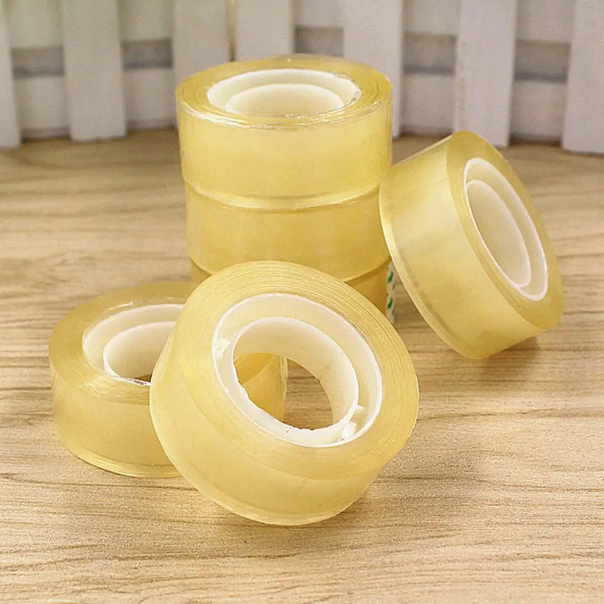 18mm*20m/Toll Transparent Adhesive Tape Pack Tools Stationery