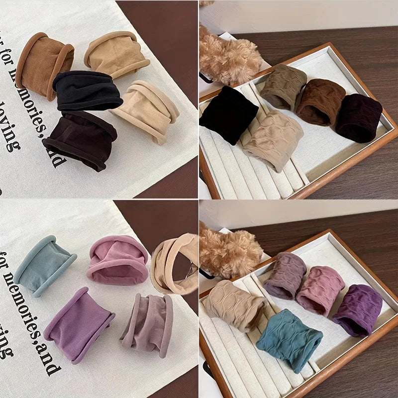 5/10/20Pcs/Set Girls Colorful Nylon Elastic Hair Bands