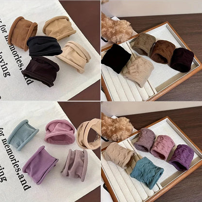 5/10/20Pcs/Set Girls Colorful Nylon Elastic Hair Bands