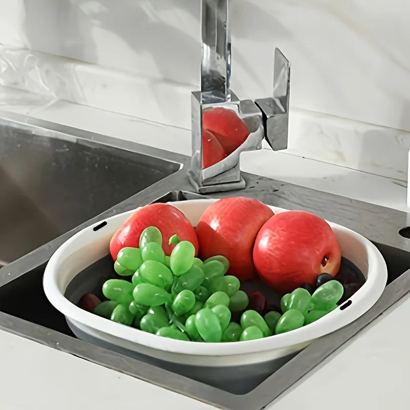 3 Pack Collapsible Tub Wash Basin Laundry Baskets