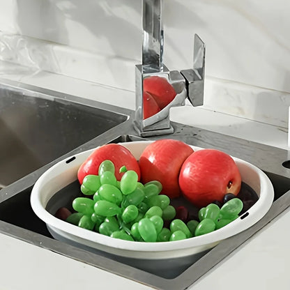 3 Pack Collapsible Tub Wash Basin Laundry Baskets