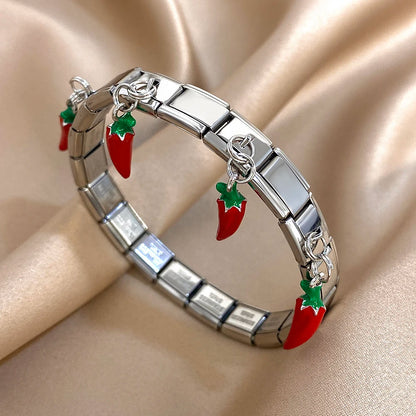 DANA Geometric Square Stainless Steel Bracelets