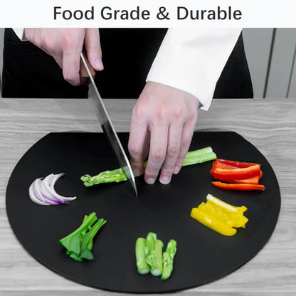 Thick silicone kitchen cutting board pad