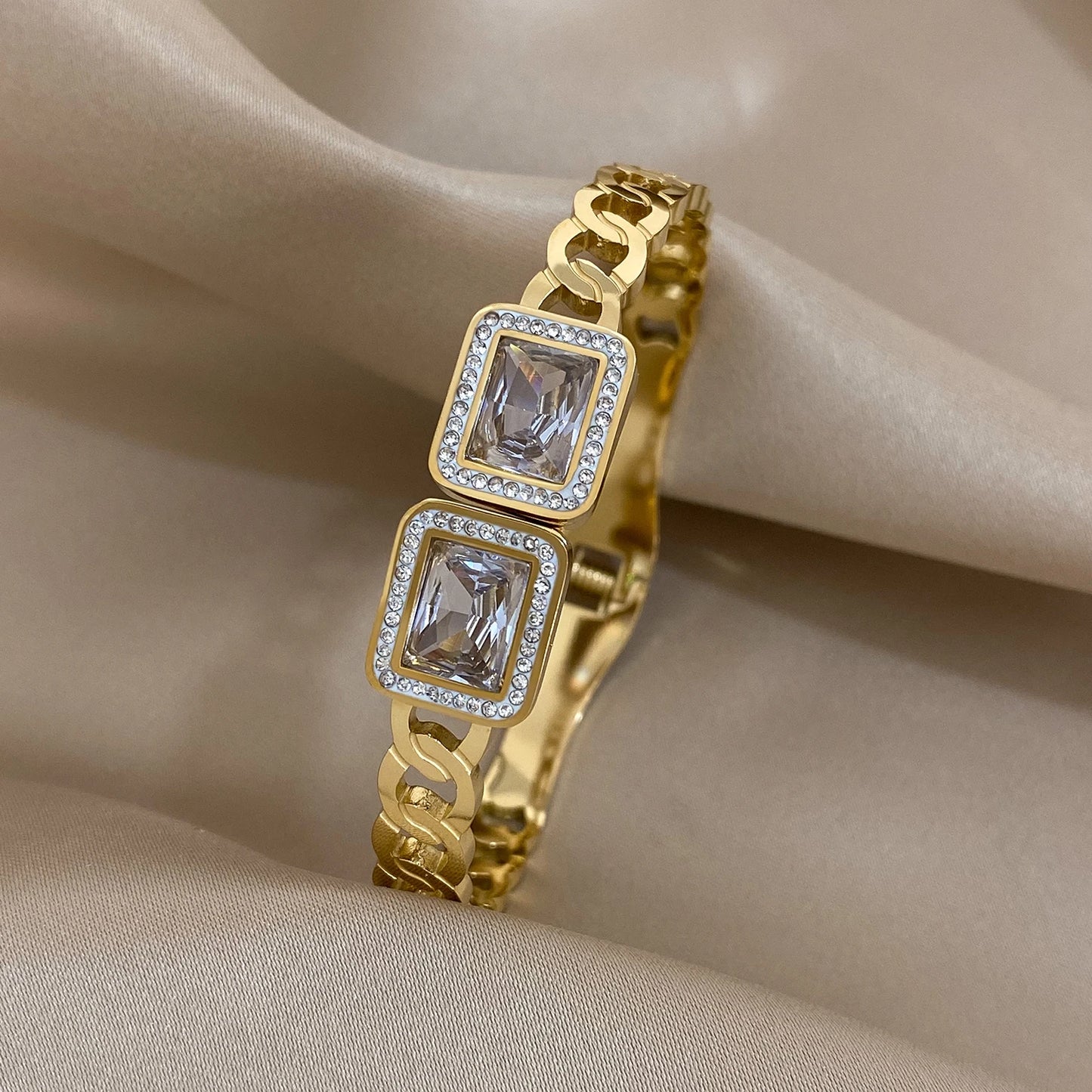 DANA Stainless Steel Cuff Bracelet