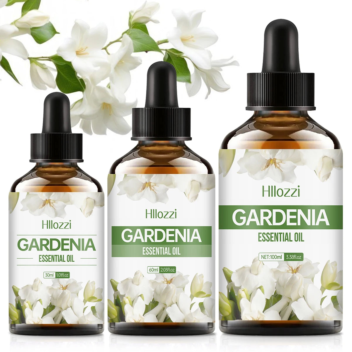 Gardenia Essential Oil, a Pure Floral Scent Suitable for Body Massage and Hair Care