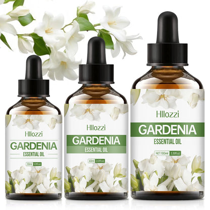Gardenia Essential Oil, a Pure Floral Scent Suitable for Body Massage and Hair Care