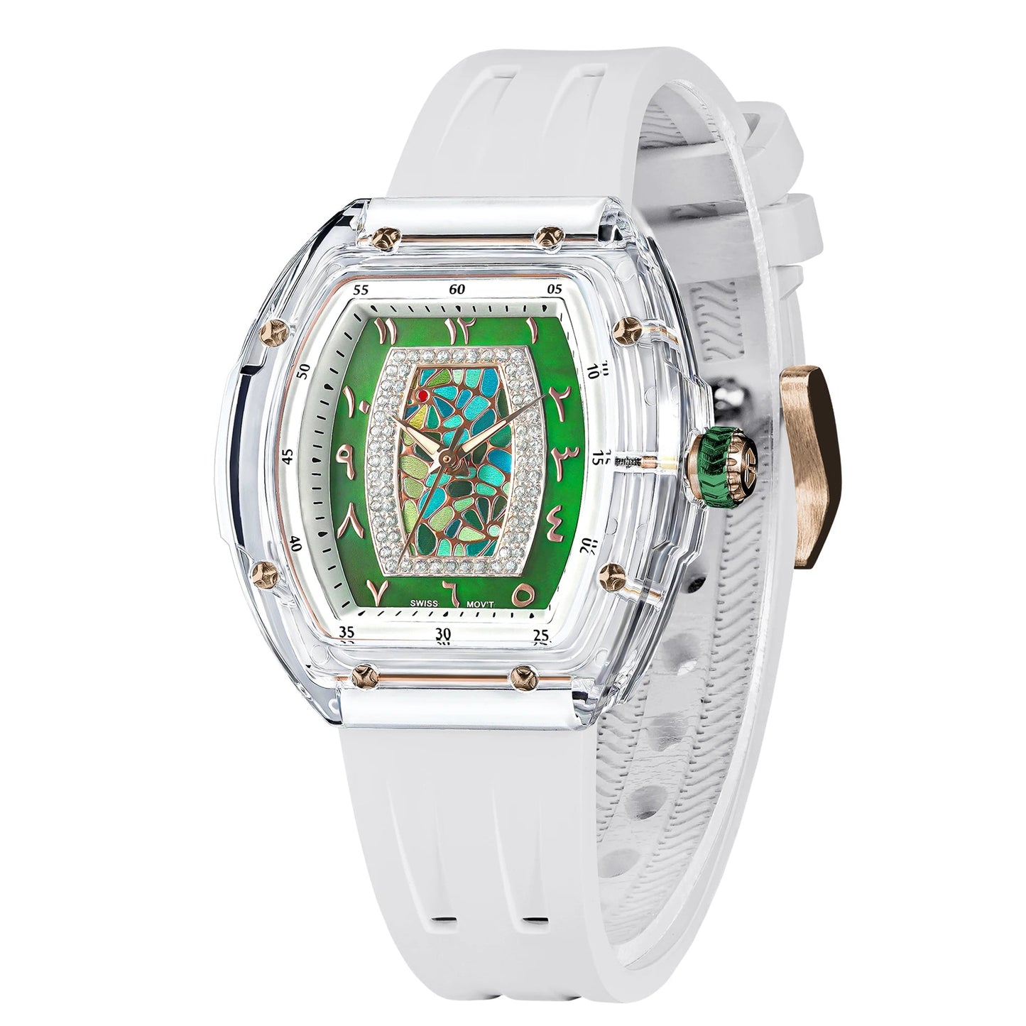Quartz Swiss Movement Sapphire Crystal Waterproof Luminous Shock Watch