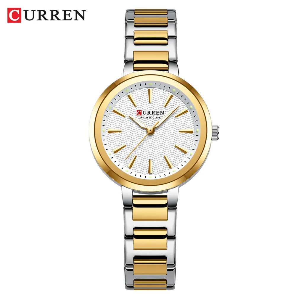 Luxury Stainless Steel Bracelet Waterproof Luminous Watches