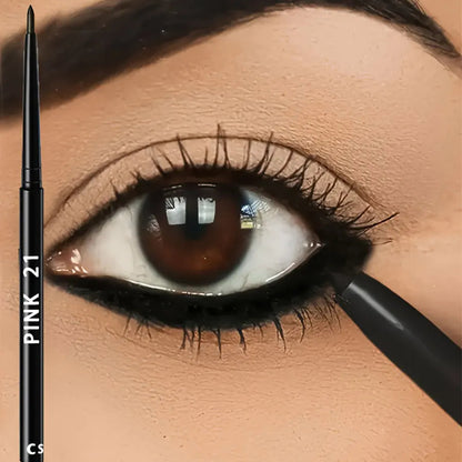 3pcs Waterproof Black Eyeliner Pencils