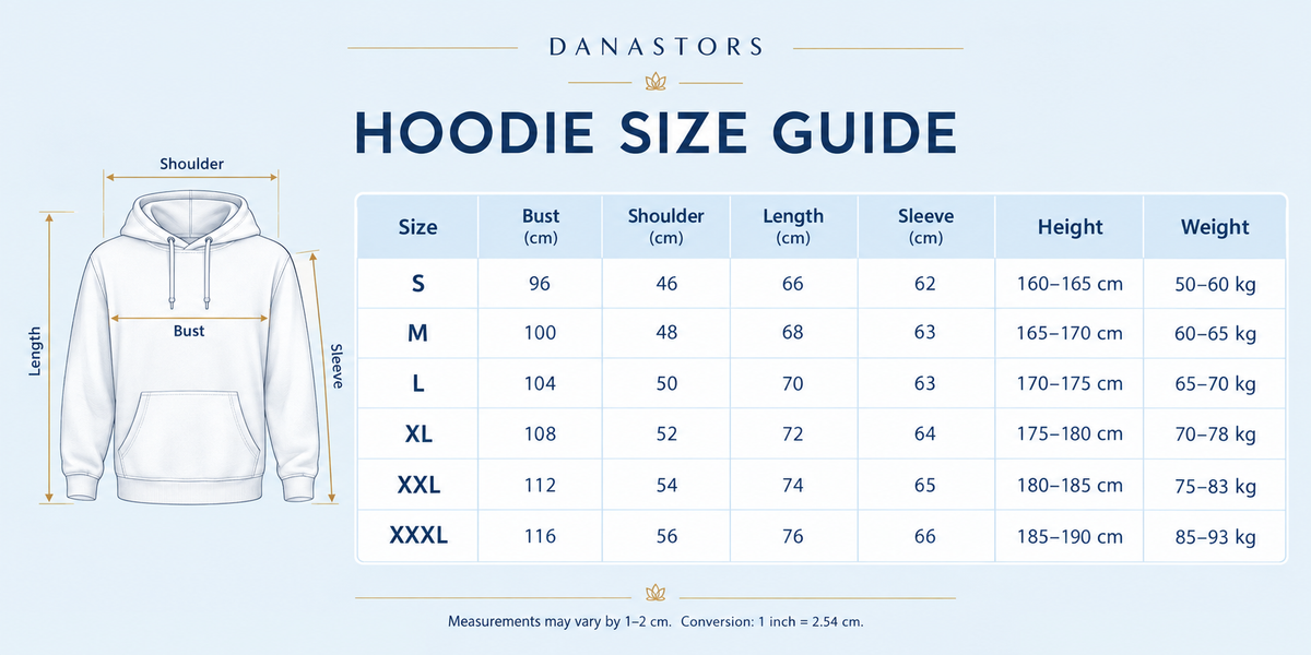 Casual Loose London England Print Hooded Long Sleeved Warm Pullover
