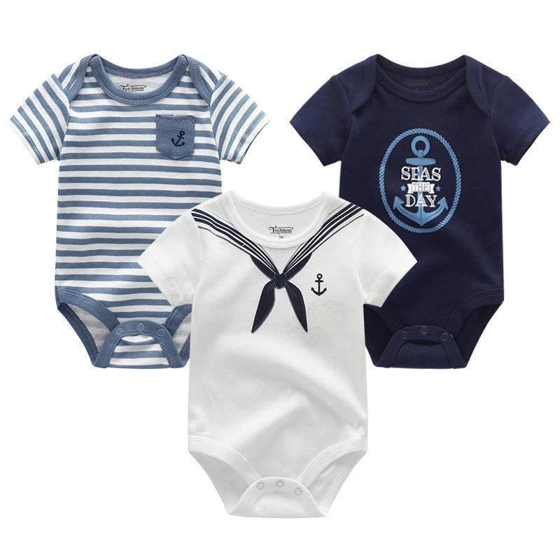 Baby Jumpsuits 3 Pieces Newborn Toddler Set