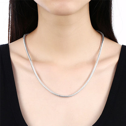 925 Sterling Silver Snake Chain Necklace